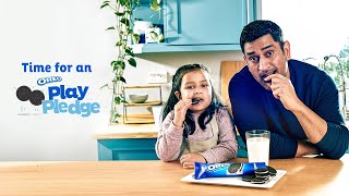 JOIN MS DHONI AND ZIVA – TAKE THE OREOPLAYPLEDGE [upl. by Cornew]