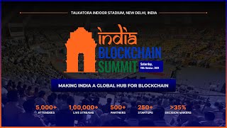 India Blockchain Summit 2024 at Talkatora Stadium Delhi [upl. by Spiers]