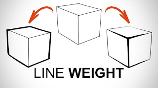 How to Draw with Line Weight [upl. by Orvas]