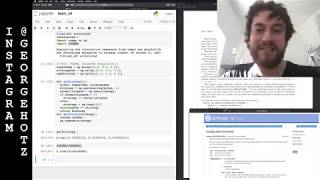 George Hotz  Programming  ipython  counterfactual regret minimization [upl. by Attem124]