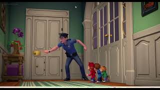 officer dangus kick the kids out the party in seville house [upl. by Atir]