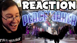 Gors quotPeacemakers AMAZING Opening CreditsIntroquot REACTION Top Tier Intro [upl. by Drofniw]