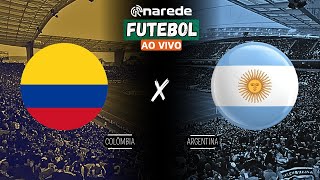 COLOMBIA X ARGENTINA AO VIVO  TRANSMISSÃO ELIMINATÓRIAS COPA DO MUNDO 2026 [upl. by Ahsirtap]