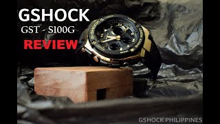 Gshock Review GSteel GST S100G gold case [upl. by Warner]