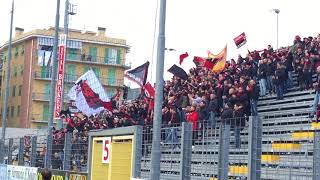 entella foggia cori dei tifosi ospiti  stagione 20172018 [upl. by Erual667]