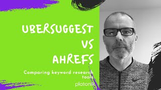 Ubersuggest vs Ahrefs  Comparing amp Reviewing Keyword Research Tools [upl. by Aicarg]