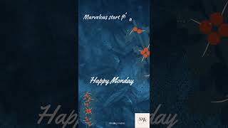 Good Morning GIF  Happy Monday  whatsappstatus monday [upl. by Ming]