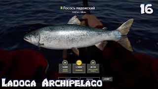 Russian Fishing 4  Ladoga Archipelago  First Time Trolling Here [upl. by Cornelle]