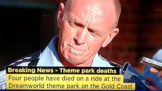 Speech of Dreamworld CEO on tragic accident in GoldCoast [upl. by Bicknell]