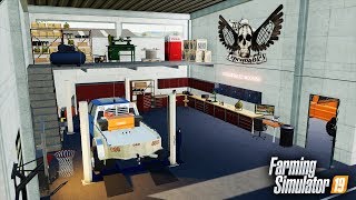 FS19 NEW EXPENDABLES EDITION REPAIR SHOP FOR OUR DEALERSHIP RCC [upl. by Akirret]