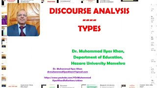 Discourse Analysis Types [upl. by Yrol]