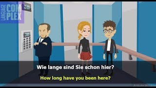 Basic German Conversation  Learn Germanlesson two [upl. by Harlie172]