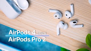 AirPods Pro 2 vs AirPods 4th Gen  The 5 Biggest Differences [upl. by Henderson]