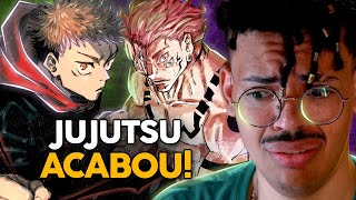 REAGINDO AO FINAL DE JUJUTSU KAISEN O PIOR DO ANO 🔥🔥 [upl. by Dode450]