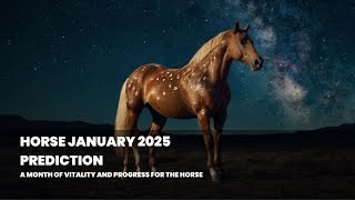 Horse in January 2025 Gallop Toward Success [upl. by Lativa225]