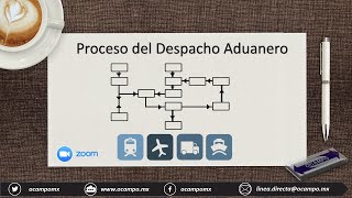 Proceso del Despacho Aduanero [upl. by Vacla531]