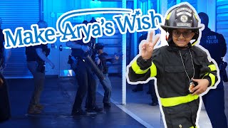 Cobb Public Safety helps Make A Wish celebrate a 10yearold cancer survivor [upl. by Attennek]