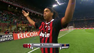 Ronaldinho Showing his Magic Skills to Milan fans 👑 [upl. by Emor711]