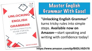 Unlocking English Grammar A Fun amp Practical Guide for ESL Learners [upl. by Nazario263]