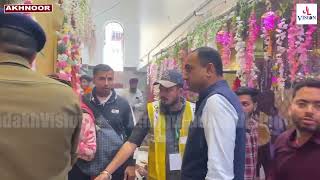 Div Com Jammu Ramesh Kumar along with DC Jammu Sachin Kumar visited Jhiri Mela [upl. by Ttam]