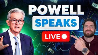 🔴WATCH LIVE FED JEROME POWELL SPEECH 2PM FOMC CHAIR TALKS ECONOMY [upl. by Anawed448]