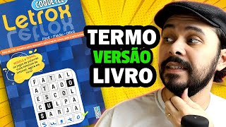 Como jogar o LETROX o TERMO na versão papel e caneta [upl. by Ydnat]