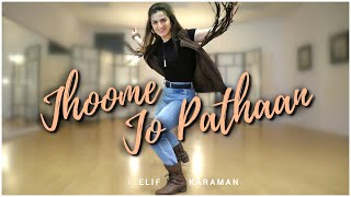 Dance on Jhoome Jo Pathaan  Pathaan  Shah Rukh Khan Deepika Padukone  Elif Karaman Dance [upl. by Ennayk339]