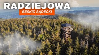 Widokowa Perła Sądecczyzny W Koronie Gór Polski RADZIEJOWA z Obidzy [upl. by Wat]