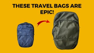 IDEAL Travel Bag Combo PAKT Travel Backpack 20 35L and 15L Daily Bag Review [upl. by Schmitz236]