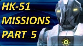 HK51 Quest Line 3rd Component  HK AI Regulator Coruscant SWTOR [upl. by Barabbas]