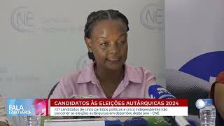 Candidatos às eleições autárquicas 2024  Fala Cabo Verde [upl. by Byrdie412]