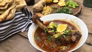 Lamb shank Nihari with naan [upl. by Junina166]