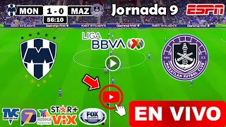 Monterrey vs Mazatlán en vivo donde ver a que hora juega Monterrey vs Mazatlán Apertura 2024 [upl. by Isnam]