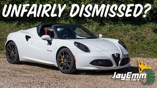 Supercar Looks A Carbon Tub amp Hatchback Running Costs Why Did Nobody Buy The Alfa Romeo 4C [upl. by Madelyn590]