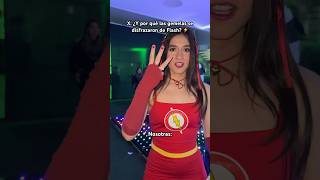 Nadie entendió nuestro disfraz🥲 gemelas flash disfraz broma twins superpower poderes veloz [upl. by Godden]