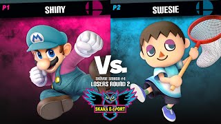 Shiny vs Swesie  Skövde Smash 4 Ultimate  Losers Round 2 [upl. by Nedry]