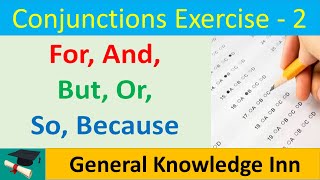 MASTER English Grammar with This Conjunctions Exercise [upl. by Nitsugua]