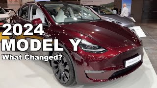 New 2024 Tesla Model Y Is Here With New White Interior Softer Seats And More [upl. by Akienat]