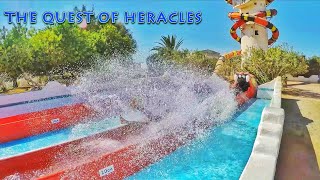 The Quest of Heracles  Water World Water Park Ayia Napa [upl. by Booker]