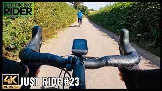 INDOOR CYCLING WORKOUT 4K POV 23 Haldon Forest to Alphington Exeter [upl. by Ferrigno767]