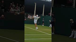 JanLennard Struffs Backhand Up Close atp tennis backhand [upl. by Faludi]