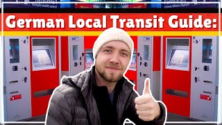 How To Buy Tickets and Navigate Germanys Public Transportation  Munich Germany [upl. by Jammin333]