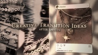 creative transition ideas  project files pt 7  after effects [upl. by Notle]