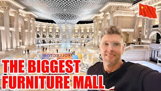 The BIGGEST Furniture Mall in the World here in China [upl. by Tiloine]