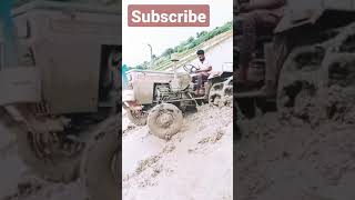 Swaraj 735 Tractor Stukc in mud 😭😭 [upl. by Neala]