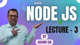 NODE JS  Lecture 3  nodejs javascript scalive [upl. by Ojok]