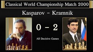 Vladimir Kramnik Vs Garry Kasparov  World Chess Championship 2000  Game 12 [upl. by Juster955]