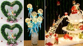 10 Diy christmas decorations 2022🎄 New Christmas decoration ideas 🎄 26 [upl. by Ecinnej]