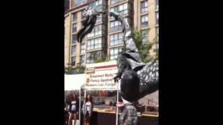 Metal Dinosaurs at Buskerfest 2010 Toronto [upl. by Piscatelli131]