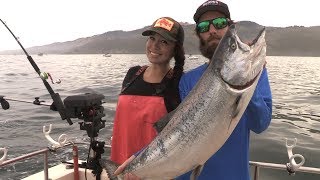 Northern California Coast King Salmon Fishing [upl. by Muns]